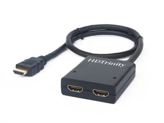 Hdtrinity 2 Port HDMI 1 3B Splitter 1x2 w Pigtail HDMI