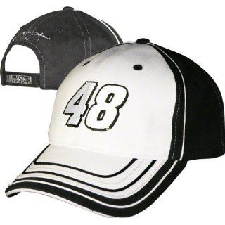 Jimmie Johnson #48 Big Number Crew Adjustable Hat: Sports