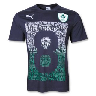 Ireland Number 8 Rugby T Shirt (Navy) Clothing