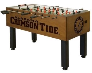 Alabama Crimson Tide Foosball Soccer Game Room Table Pub Bar