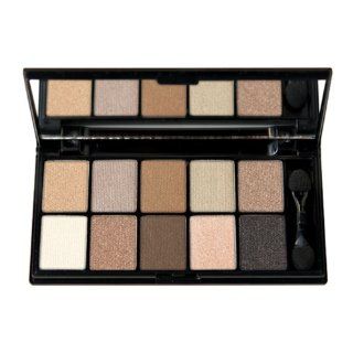 NYX Cosmetics Eye Shadow Palette 10 Color, Caviar and
