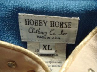 LADIES XL HOBBY HORSE CLOTHING JACKET CHAPS SHIRT WESTERN SHOW