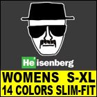Heisenberg T Shirt Womens Breaking Bad DVD Season 1 2 3