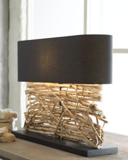 Stacked Twigs Table Lamp   