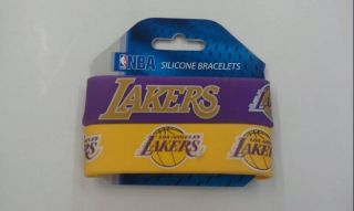  Silicone Wrist Bands Rubber Bracelets NBA Kobe Howard Nash