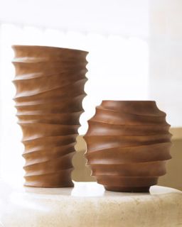 Donna Karan Home Rippled Vases   
