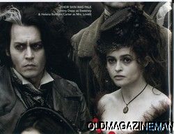 Sweeney Todd HX Mag Johnny Depp Helena Bonham Carter