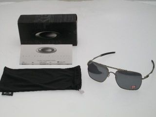 Oakley Sunglasses Deviation Light Black Iridium Polarized 4061 06