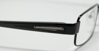 New Harley Davidson Eyeglasses HD 378 Black RX Able Frame Mens Metal