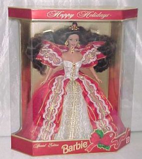 worldwide since 1977 happy holiday barbie 1997 doll nrfb mint
