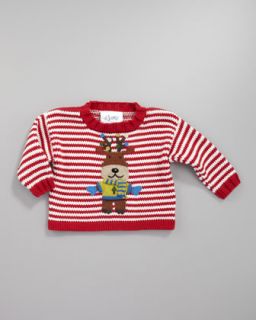 Art Walk Reindeer Holiday Sweater   
