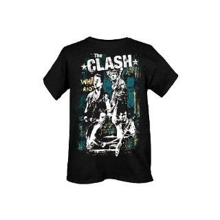 The Clash White Riot Slim Fit T Shirt Size  Medium
