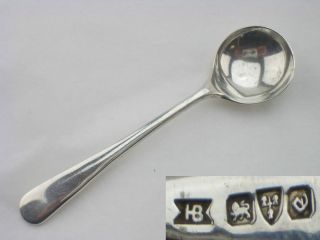 Vintage Silver Salt Spoon Chester 1930 Hirst Brothers Co