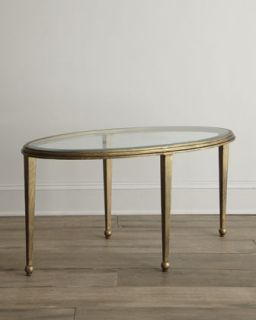 John Richard Collection Oval Coffee Table   Neiman Marcus