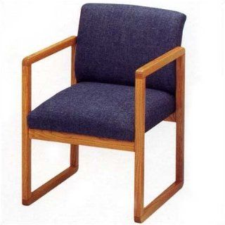 Tempe Guest Chair Arms: Included, Finish: Black, Material