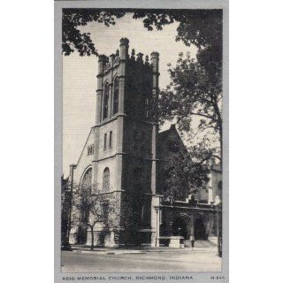 Vintage Antique Postcard Reid Memorial Church Richmond