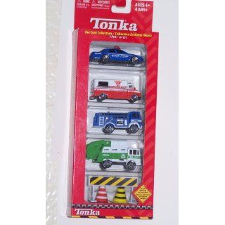 Tonka Die Cast Collection City Vehicles 7 Piece Set: Toys