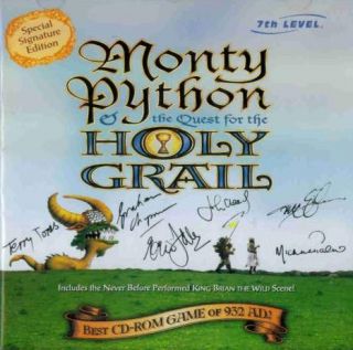 Monty Python The Quest for the Holy Grail Special Signiture Edition