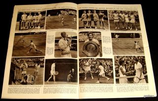  1956 New Champions Pictorial Lew Hoad Shirley Fry Althea Gibson