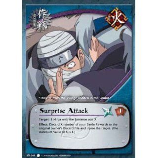 Naruto TCG Coils of the Snake M 049 Surprise Attack Common
