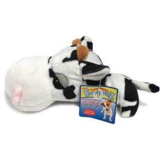 Mini FatHedz Plush Mini Cow Dog Toy: Pet Supplies