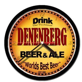 DENENBERG beer and ale cerveza wall clock: Everything Else