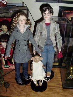 Harry Potter Tonner Deathly Hallows 3 Doll Set Harry Hermione and