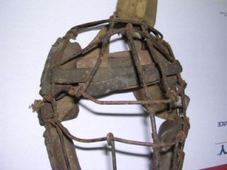 vintage early 1900 s goldsmith catchers mask