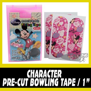 Character Pre Cut Bowling Tape 4 Design Bowling Accessories