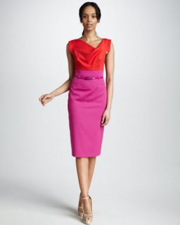 Rosetta Millington Violet Sleeveless Dress, Pink   