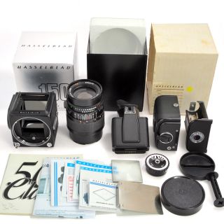 Superb Hasselblad 500CM 500C M Camera Boxed CF 150 Lens A12 Back 45