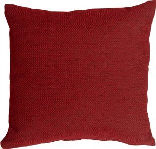 Pillow Decor   Arizona Chenille 20x20 Red Throw Pillow