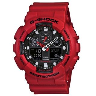 Casio   G Shock watch X Large Series   GA 100B 4A Watches 