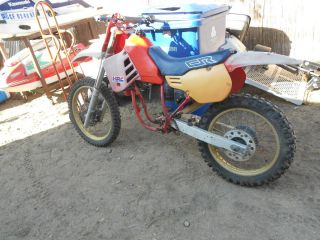 1986 Honda CR125 Motorcycle for Parts or Fix