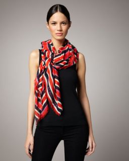 MARC by Marc Jacobs Jacobson Striped Modal Scarf   