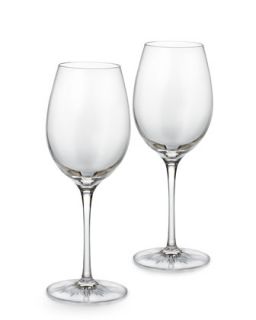 H53L3 Waterford Crystal Two Light Red Wine Glasses