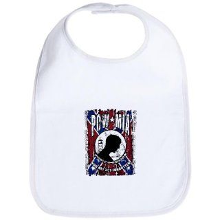 Baby Bib Cloud White POWMIA All Gave Some Some Gave All on