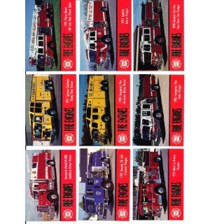 1993 Fire Engines Trading Cards Series 1 Complete 100 Card