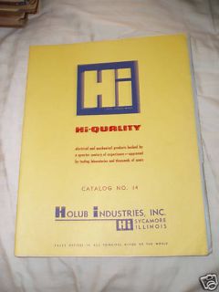 Holub Industries Sycamore IL Hardware Catalog Tools
