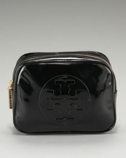 tory burch patent leather cosmetic case $ 75