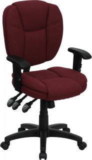  Function Swivel Tilt Home Office Desk Chairs with Adj Arms