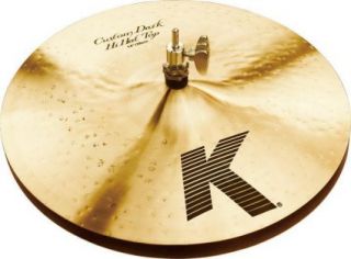 This auction is for a new pair of 14 Zildjian K Custom Dark Hi Hats.