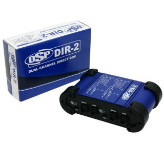 OSP Elite Core Dir 2 Premium Dual Mono Stereo Di Direct Box
