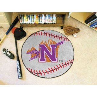 Northwestern State Demons NCAA Baseball Round Floor Mat