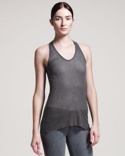  available in heather grey $ 85 00 helmut voltage rib racerback tank