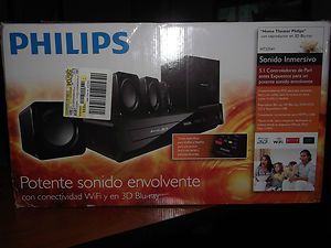 Philips HTS3541 Home Theater System with 3D Blu ray Playback, Wifi
