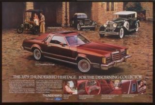 1979 Ford Thunderbird Heritage Edition Car Photo Ad