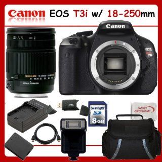 Canon EOS Rebel T3i SLR Digital Camera Kit with Sigma 18