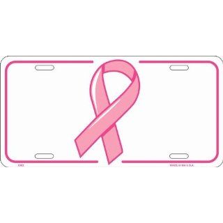Breast Cancer Awareness Ribbon License Plates Plate Tag