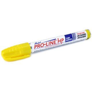 Hot Max 27014 Markal Yellow Paint Marker, 1 Pack   